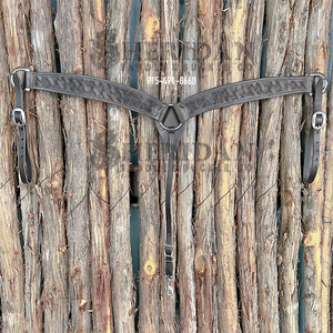 Light Duty 3-Piece Barrel Breast Collar- Wild Rose + Basket