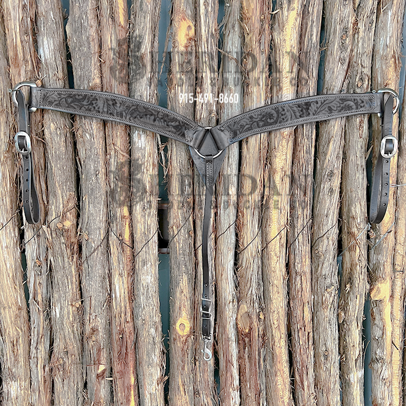 Light Duty 3-Piece Barrel Breast Collar- Acorn