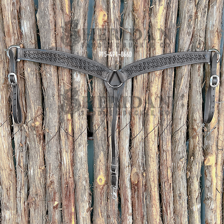 Light Duty 3-Piece Barrel Breast Collar- Crazy