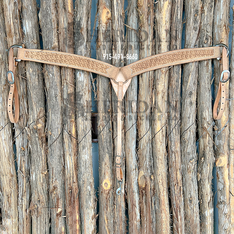 Light Duty 3-Piece Barrel Breast Collar- Crazy