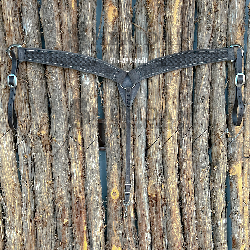 Light Duty 3-Piece Barrel Breast Collar- Acorn+Basket