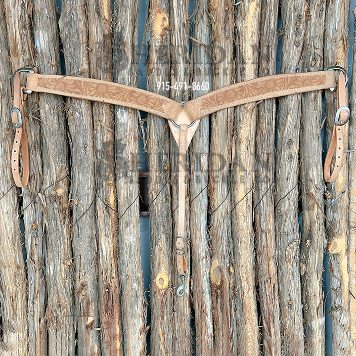 Light Duty 3-Piece Barrel Breast Collar- Sunflower