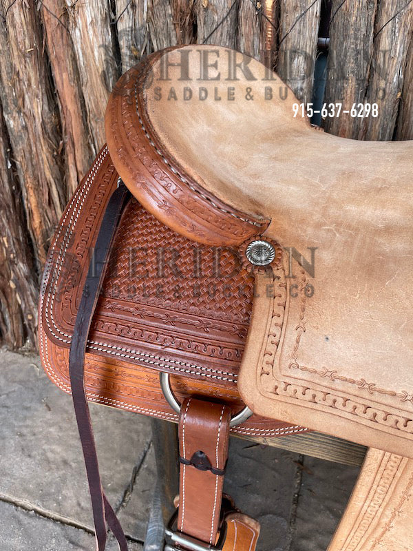 Sheridan Ranch Cutter Saddle Basket