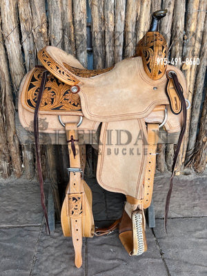 Sheridan Ranch Cutter Saddle Sunflower