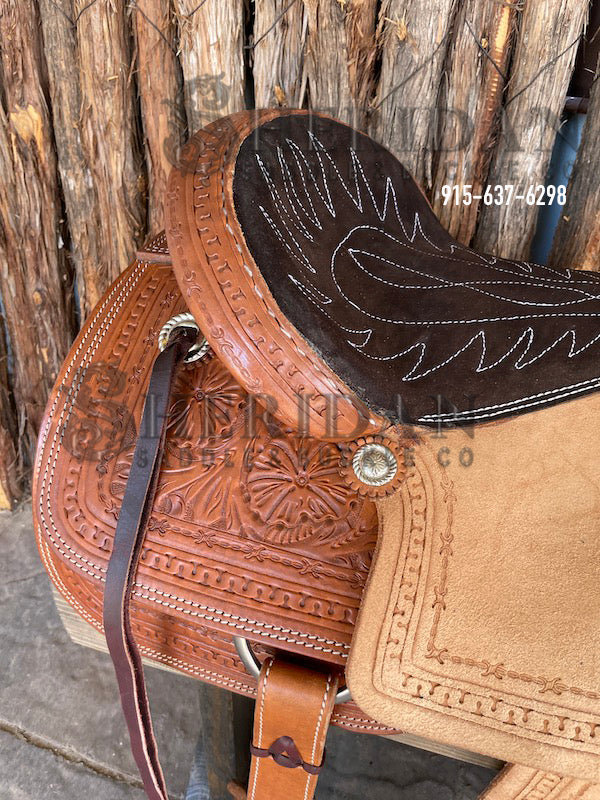 Sheridan Ranch Cutter Saddle Wild Rose/ RWT+BWT
