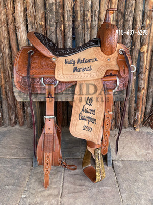 Sheridan Ranch Cutter Saddle Wild Rose/ RWT+BWT