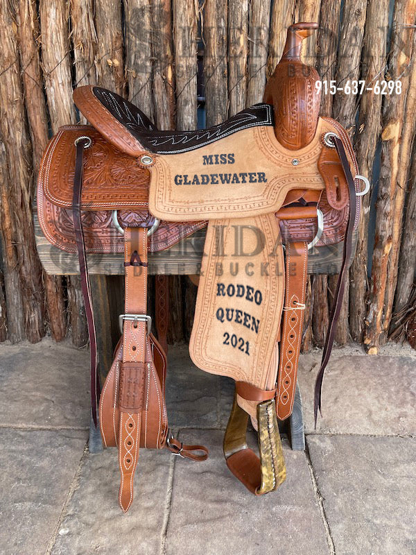 Sheridan Ranch Cutter Saddle Wild Rose/ RWT+BWT