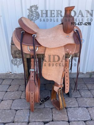 Sheridan Ranch Saddle 3/8 Basket