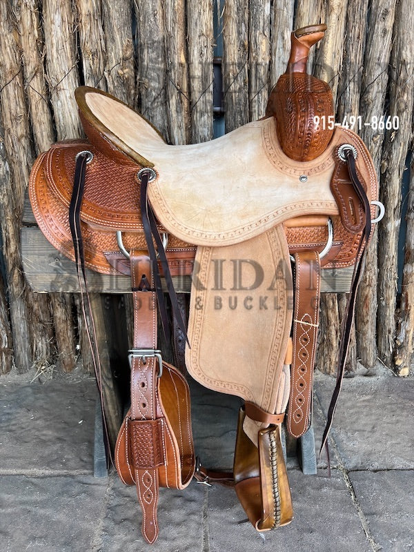 Sheridan Ranch Saddle Basket/Round Skirt