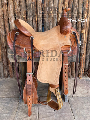 Sheridan Ranch Saddle Basket/Round Skirt