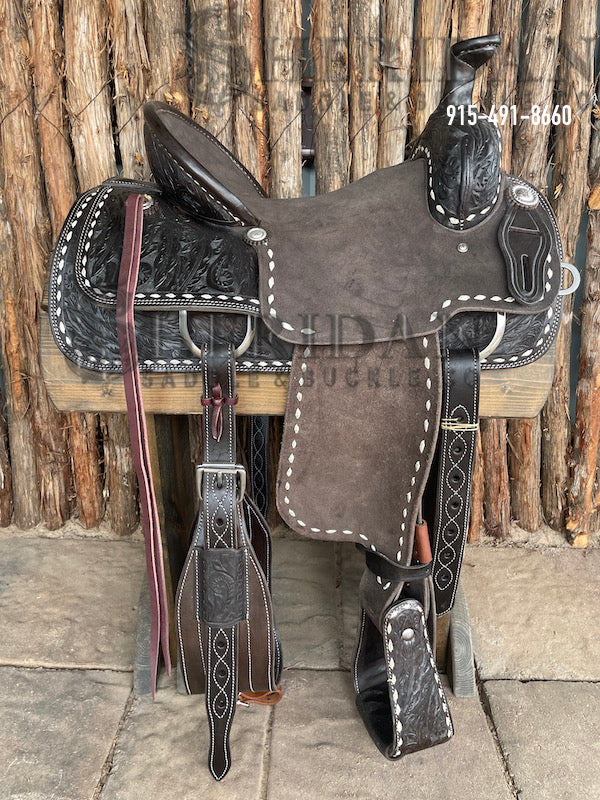 Sheridan Ranch Saddle Chocolate/Buckstitch