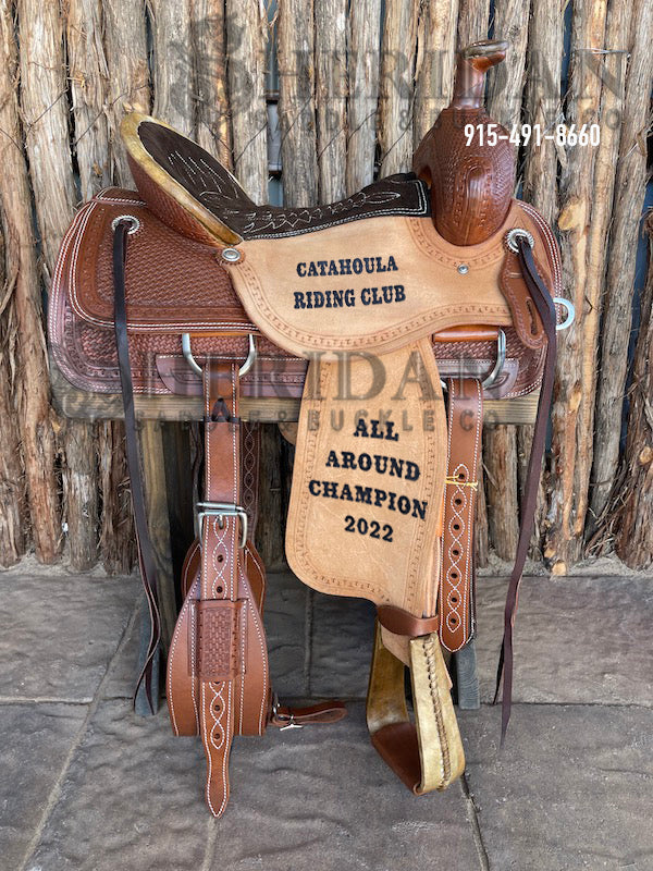 Sheridan Ranch Saddle Basket Chocolate Seat