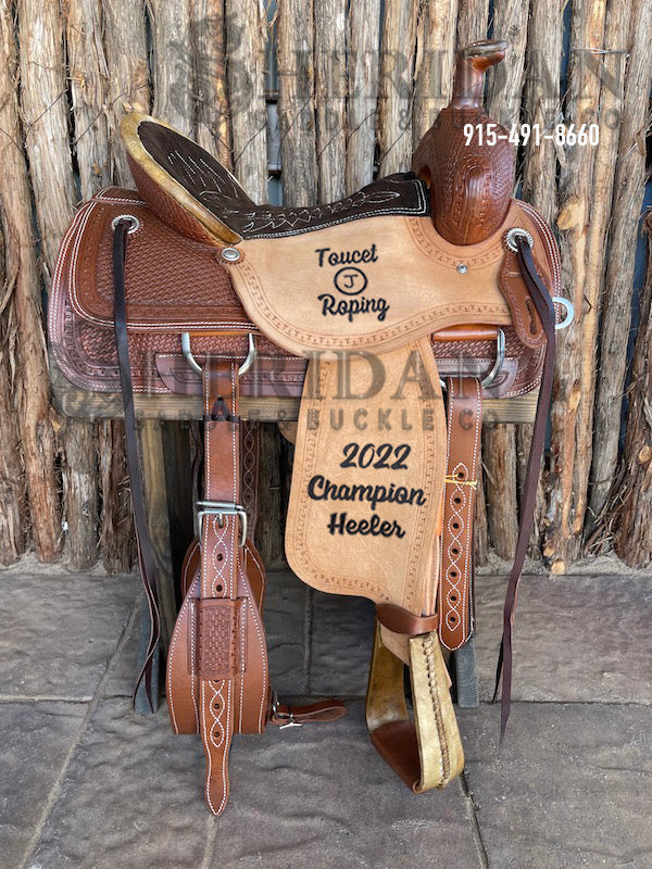 Sheridan Ranch Saddle Basket Chocolate Seat