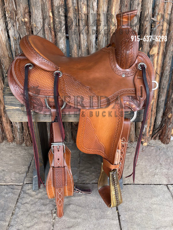 Sheridan Ranch Saddle Smooth/Medium Horn