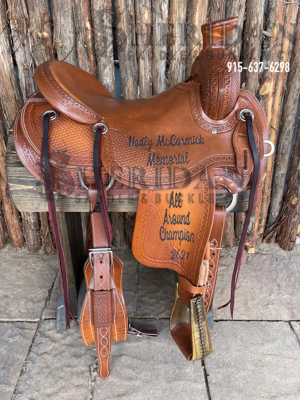 Sheridan Ranch Saddle Smooth/Medium Horn
