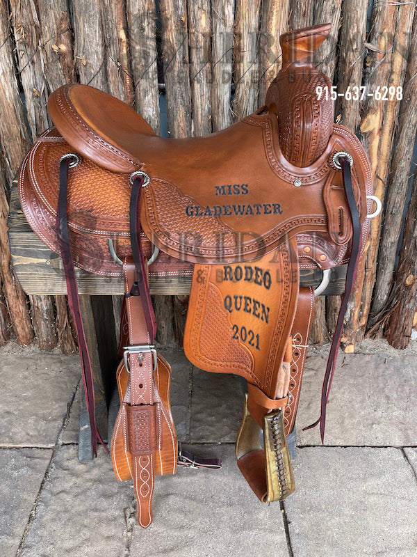 Sheridan Ranch Saddle Smooth/Medium Horn