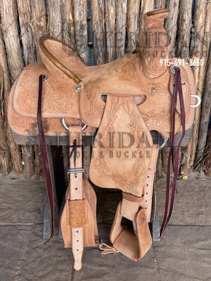 Sheridan Ranch Saddle In Seat Rig Wild Flower
