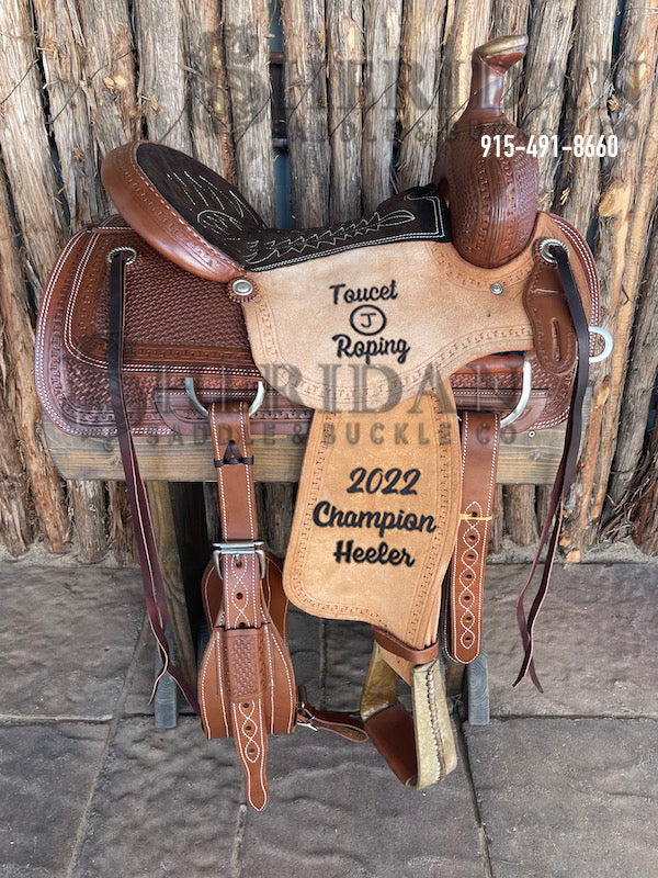 Sheridan Ranch Saddle Basket Chocolate Seat