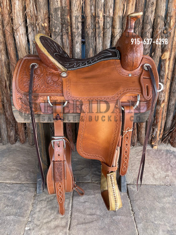 Sheridan Ranch Saddle Smooth Sunflower/Padded Seat
