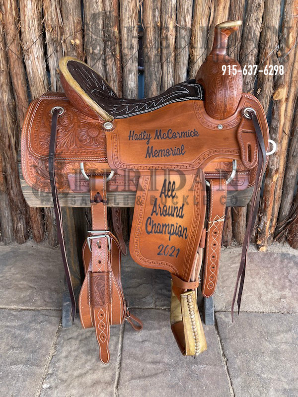 Sheridan Ranch Saddle Smooth Sunflower/Padded Seat