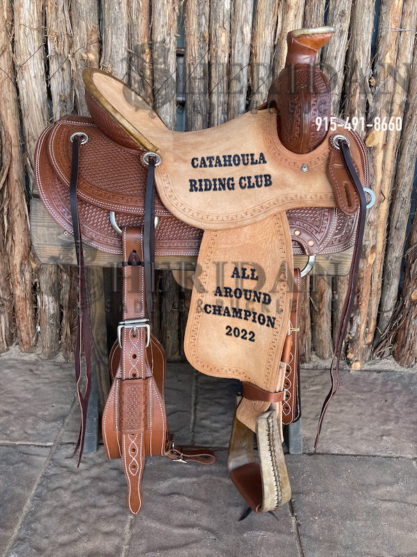 Sheridan Ranch Saddle Basket/Medium Horn