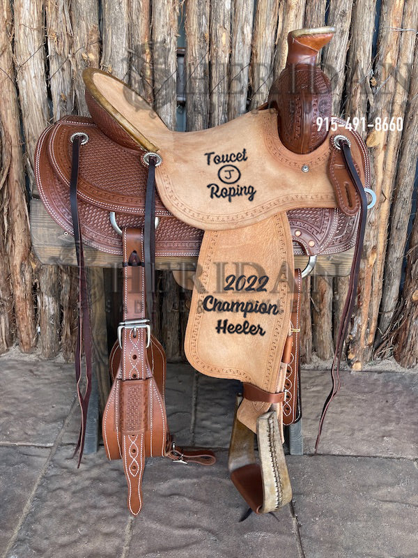 Sheridan Ranch Saddle Basket/Medium Horn