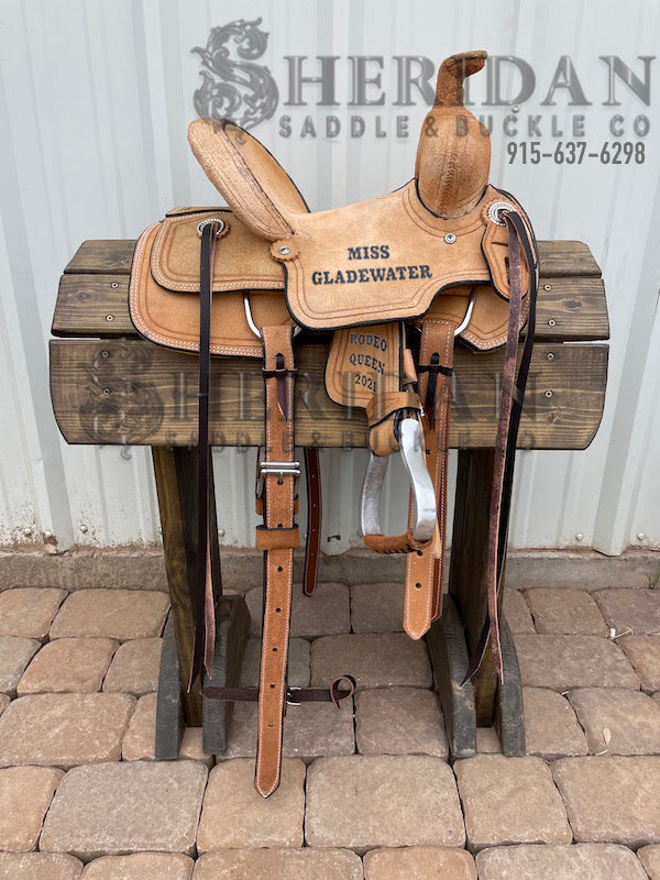 10" Sheridan Youth Ranch Saddle Full RO/Chey Roll