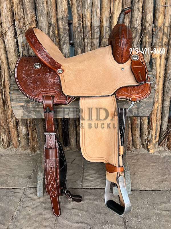 Sheridan Barrel Racing Saddle Round Margarita