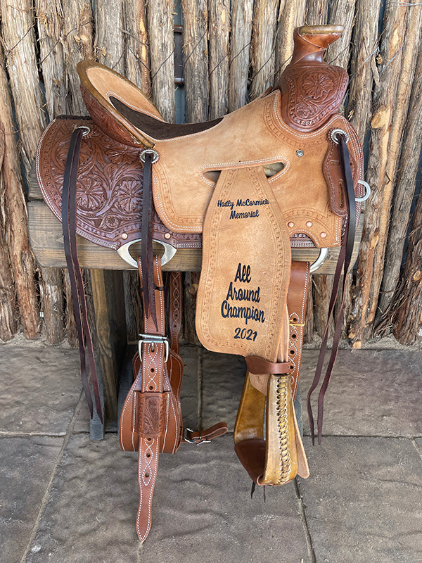 Sheridan Wade A-Fork Saddle Strip Down/Wild Rose