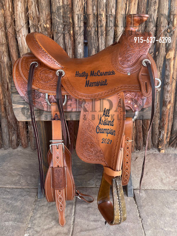 Sheridan Wade A-Fork Saddle Smooth/Wild Rose