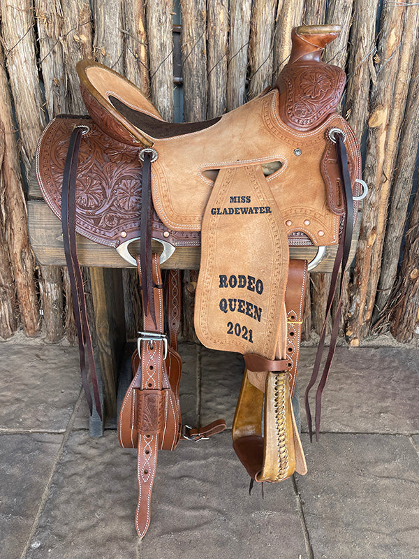 Sheridan Wade A-Fork Saddle Strip Down/Wild Rose