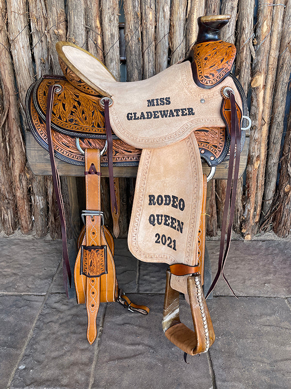 Sheridan Wade A-Fork Saddle RO/Feather