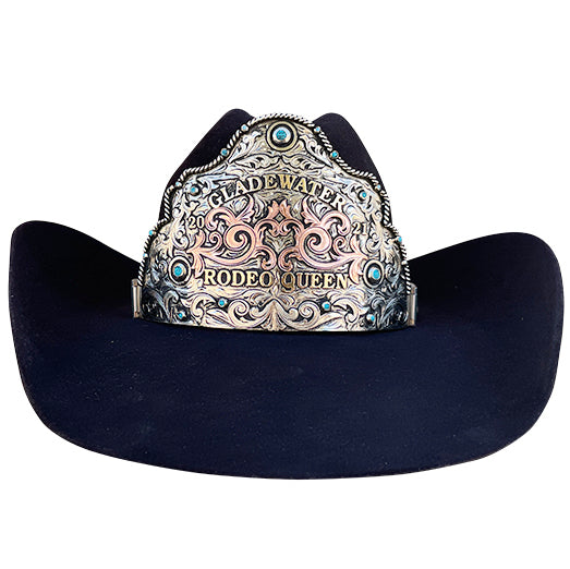 今季一番 Queen Rodeo Crowns – Sheridan Buckle Co Tシャツ(半袖/袖なし)