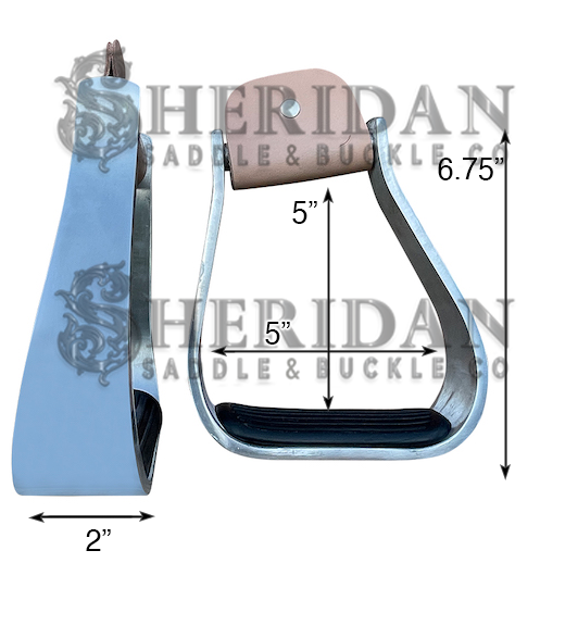 Barrel Racing Stirrups Sloped