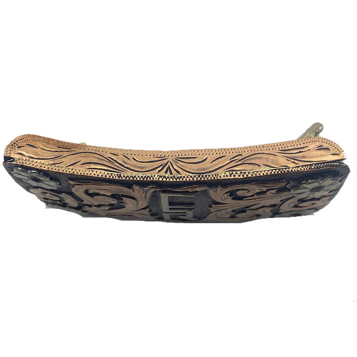 Woodlands Custom Personalized Belt Buckle Box Style on Belt