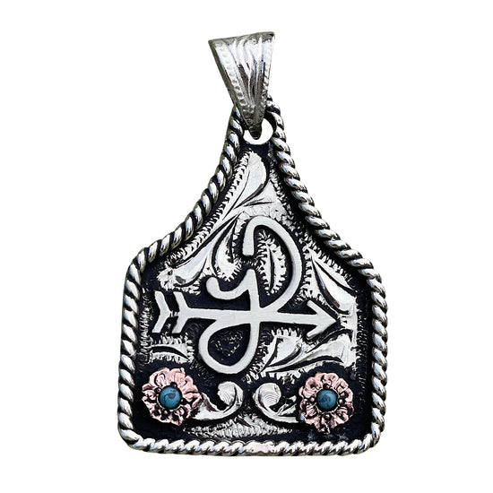 Cowtag Necklace Pendant