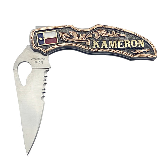 Custom Engraved Knife