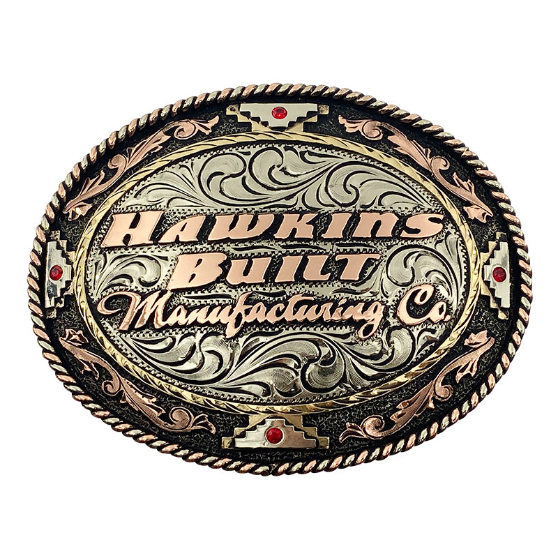 Hawkins Custom Belt Buckle – Sheridan Buckle Co