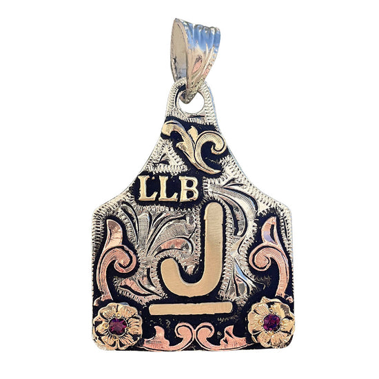 Cowtag Necklace Pendant