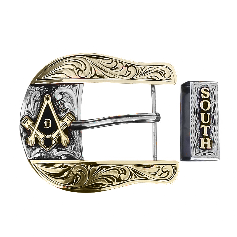 Sheridan-Gold-and-Silver-Ranger-Buckle