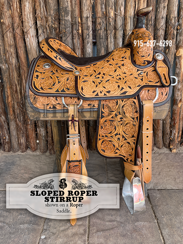 Large Aluminum Sloped Stirrups